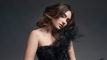 Girl Black Dress Nose Ring , girls, model, black-dress HD wallpaper