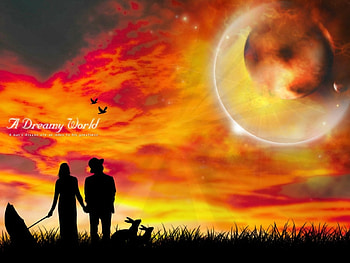 dreamy world, world, dreamy, fantasy, dream HD wallpaper