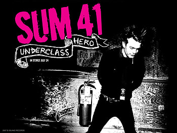 sum 41 , underclass hero, sum 41, music, pop punk HD wallpaper