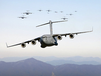 USAF - C17, force, jet, big, usa HD wallpaper