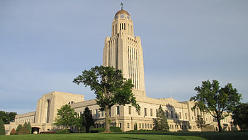 Nebraska State Capitol, , Government building, Architectural beauty HD wallpaper