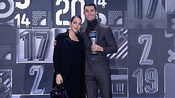 The Best FIFA Football Awards 2022, Cristiano Ronaldo and Georgina Rodriguez HD wallpaper