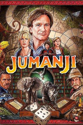 Jumanji, Poster collection, Action-packed adventure, Epic board game HD phone wallpaper