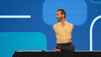 Nick Vujicic, Motivational speaker, Positive impact, Visiting Bosnia HD wallpaper