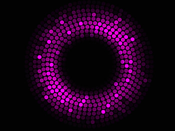 Abstract Circles Violet , abstract, violet, circle, dots HD wallpaper