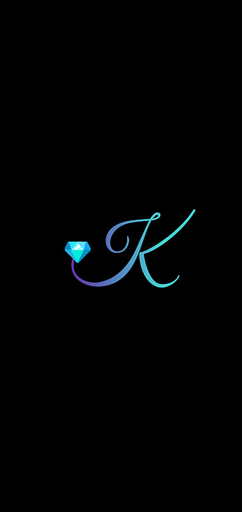 Letter K, mirage, initial HD phone wallpaper