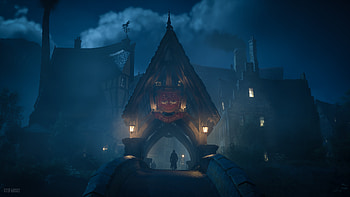 Hogwarts Legacy / Welcome to Hogsmeade, video game, Hogwarts Legacy HD wallpaper