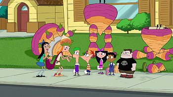 Phineas and Ferb, Animated series, Season 4, Fancaps HD wallpaper