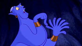 Genie, Counting on your fingers, , Aladdin HD wallpaper