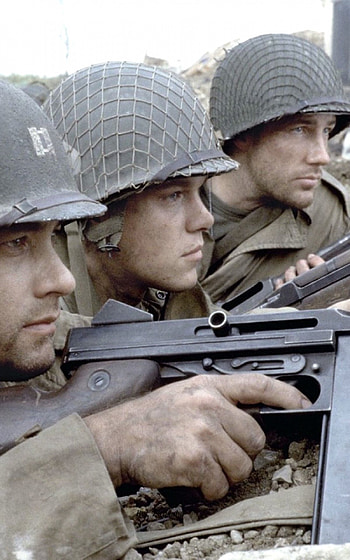 Saving Private Ryan, Tom Hanks, Military action, Dramatic war scenes HD phone wallpaper