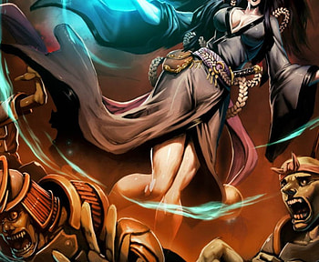Enemy Spell, witchy, fantasy, witch HD wallpaper