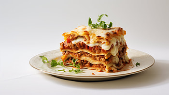 Homemade Lasagna Delight, AI Art, food, lasagna HD wallpaper