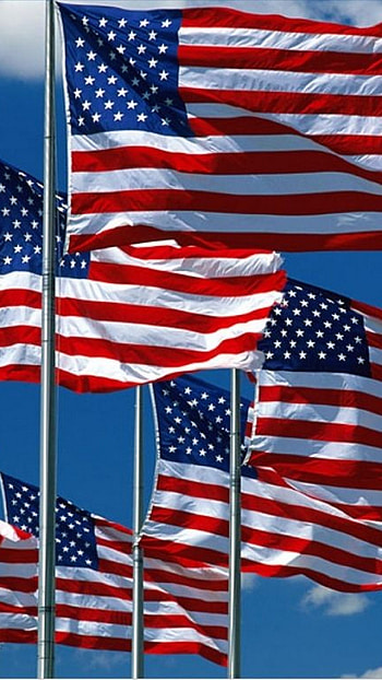 American flag, 7 HD phone wallpaper