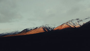 Mountains, Nature, Snow, Vertex, Shadow, Tops HD wallpaper