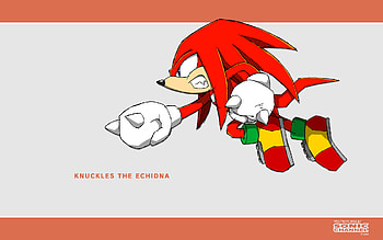 Knuckles the Echidna, Gaming, Sonic character, Sonic Channel HD wallpaper
