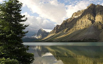 Mountain lake, lakes, nature HD wallpaper