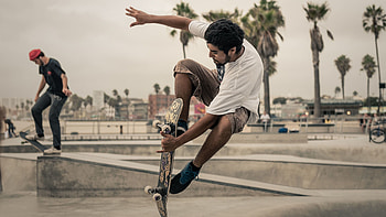 Skatepark, Skateboarding HD wallpaper