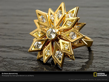 Diamond Ring, earth, abstract, ring, diamonds, gemstones HD wallpaper