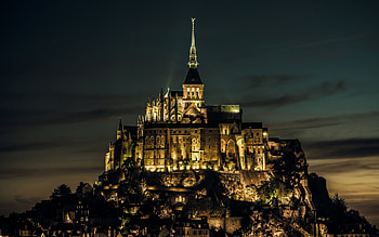 Mont Saint Michel, Travels, France, World HD wallpaper