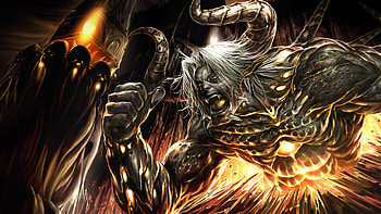 Demon, evil, fantasy, dark HD wallpaper