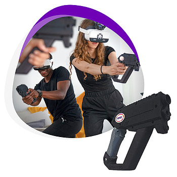 VR game, Laser Tag HD phone wallpaper