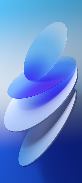 Coloros 12 Blue, oppo, oppo ui HD phone wallpaper