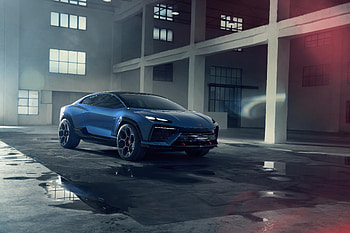 vehicle, Lamborghini Lanzador HD wallpaper