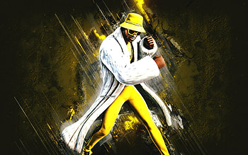 Fortnite Winter Anderson Paak Skin, Fortnite, main characters, yellow stone background, Winter Anderson Paak, Fortnite skins, Winter Anderson Paak Skin, Winter Anderson Paak Fortnite, Fortnite characters HD wallpaper