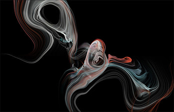 iMac Pro, stock, smoke, abstract, dark HD wallpaper