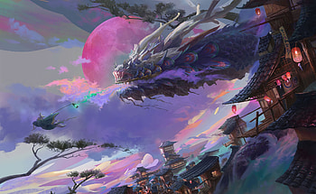 Dragon Sleep Spell , dragon, artist, artwork, digital-art, artstation HD wallpaper