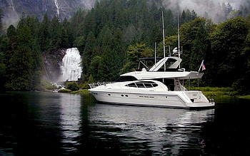 Transport, Landscape, Nature, Yachts, Waterfalls HD wallpaper