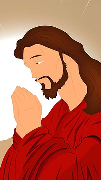 Papa Jesus, Beautiful Painting HD phone wallpaper
