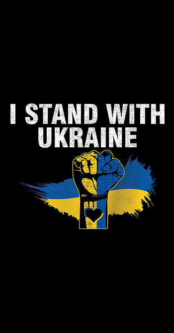 I Stand With Ukraine, symbol, nowar, sleeve, No_War, Russia, violence HD phone wallpaper