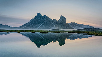 Whispers Of Mist And Mountain Stone And Sky, mist, mountain, stone, sky, mountains, sea, nature HD wallpaper