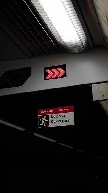 Words, Text, Sign, Metro, Subway, Danger HD phone wallpaper