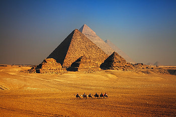 Pyramids of Giza, Cairo's iconic attraction, Lonely Planet gem, Ancient Egyptian treasures HD wallpaper