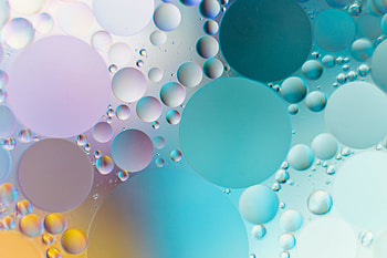 Close up, bubble, texture HD wallpaper