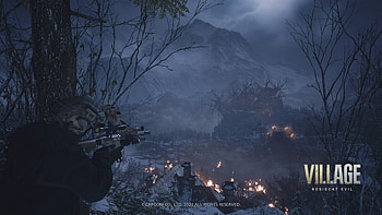 Resident Evil Village — Nightfall | Village: Horror, Video Game HD wallpaper