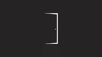Door Minimal Dark , door, minimalism, minimalist, artist, artwork, digital-art, dark, black HD wallpaper