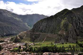 Ollantaytambo, que town, Authentic experience, Beautiful scenery HD wallpaper