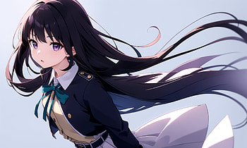 Takina Inoue, Takina Inoue, Anime, Lycoris Recoil HD wallpaper