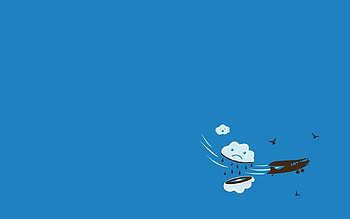 Clouds Minimalism, clouds, minimalism, artist HD wallpaper