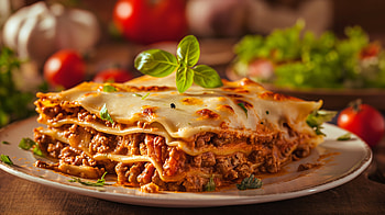 Delicious Lasagna - Savory Food Background, food, lasagna HD wallpaper