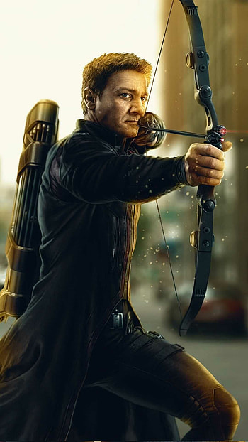 Hawkeye (Marvel), by Vobss, Comic-inspired design, Hawkeye logo HD phone wallpaper