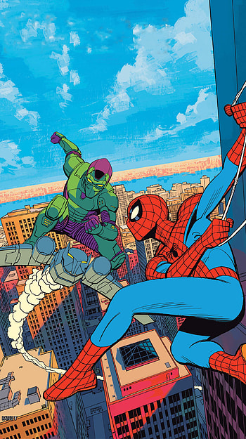 Friend or Foe, spider man, Ultimate Spider-Man, comic art HD phone wallpaper