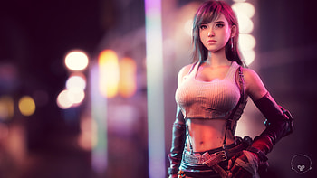 Final Fantasy Girl, fantasy-girls, artist, artwork, digital-art HD wallpaper