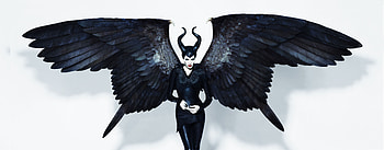Maleficent, Angelina Jolie, witch, wings, movie HD wallpaper