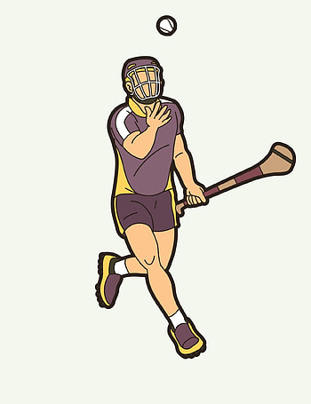 Hurling sport, Player running HD phone wallpaper