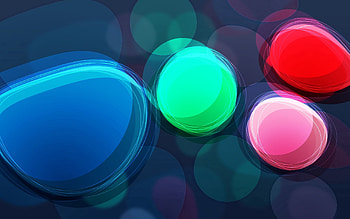 Abstract, Circles, Multicolored, Motley, Colorful, Colourful HD wallpaper