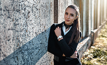Elegant Woman Model – Confident Urban Style, woman, model HD wallpaper